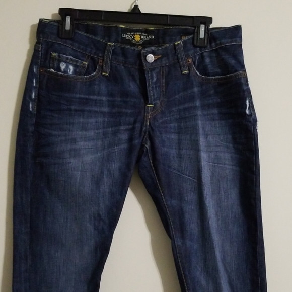 Lucky Brand Riley Slouchy Skinny Crop 
